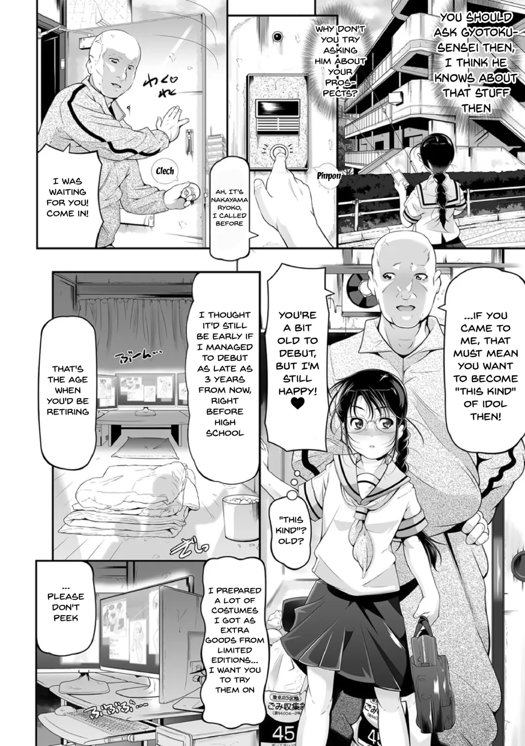 Megane Loli Choukyou Jugyou!! ~Otonashii Megane Lolikko ni Muriyari Dekachin Sounyuu~ | The Loli In Glasses' Training Lesson!! ~Force Fucking a Timid Glasses Wearing Loli With My Big Cock~ Fhentai - Page 61