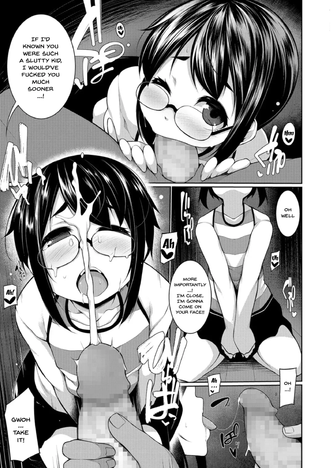 Megane Loli Choukyou Jugyou!! ~Otonashii Megane Lolikko ni Muriyari Dekachin Sounyuu~ | The Loli In Glasses' Training Lesson!! ~Force Fucking a Timid Glasses Wearing Loli With My Big Cock~ Fhentai - Page 8