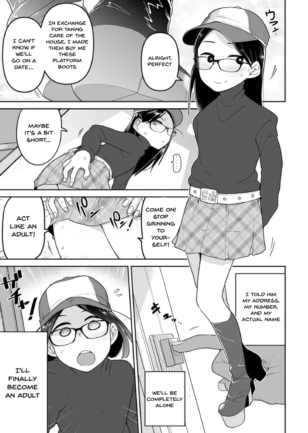 Megane Loli Choukyou Jugyou!! ~Otonashii Megane Lolikko ni Muriyari Dekachin Sounyuu~ | The Loli In Glasses' Training Lesson!! ~Force Fucking a Timid Glasses Wearing Loli With My Big Cock~ Fhentai - Page 80