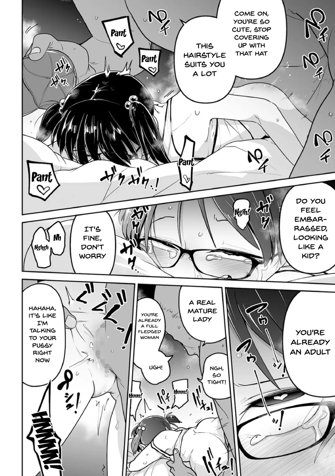 Megane Loli Choukyou Jugyou!! ~Otonashii Megane Lolikko ni Muriyari Dekachin Sounyuu~ | The Loli In Glasses' Training Lesson!! ~Force Fucking a Timid Glasses Wearing Loli With My Big Cock~ Fhentai - Page 97