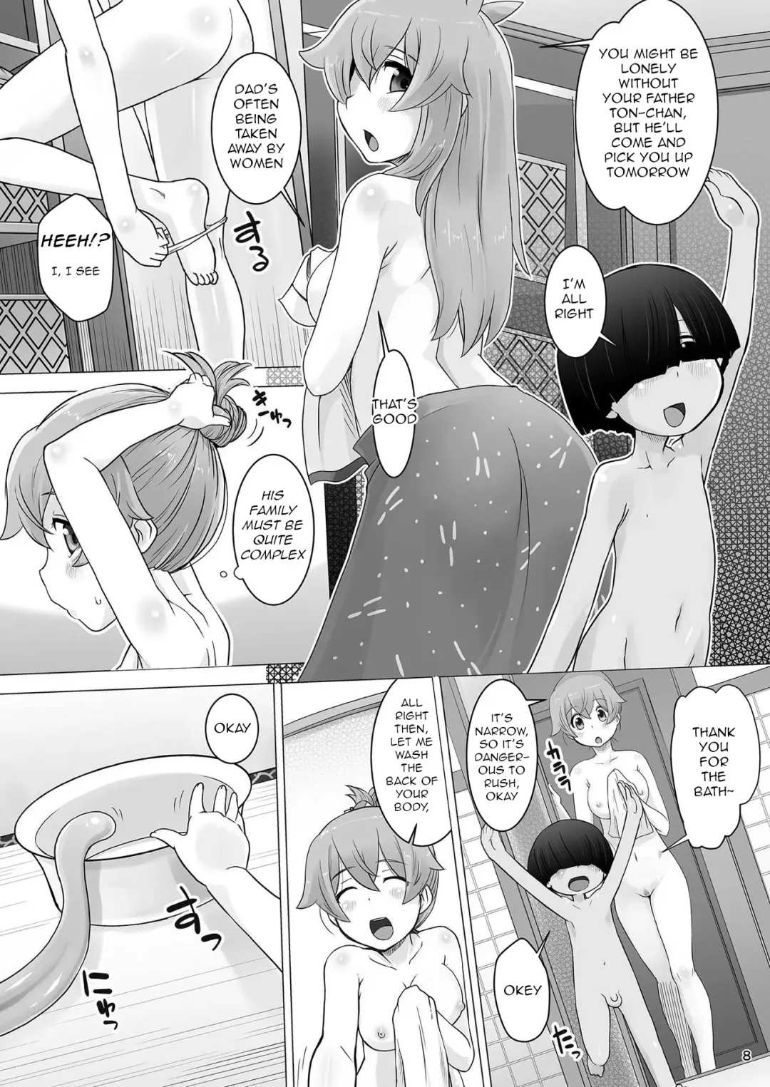 [Kei Jiei] Ofuro de Gohan | Food in the Bath Fhentai - Page 7