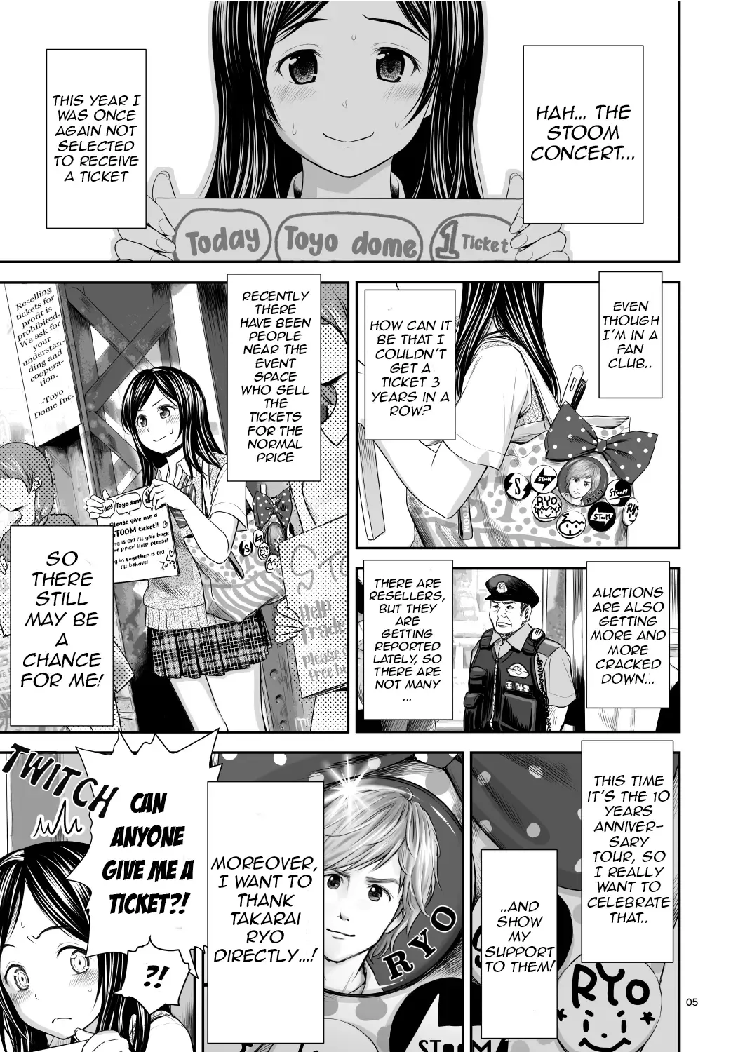 [Quzilax] Doki Doki ❤ Ticket Challenge! (decensored) Fhentai - Page 5