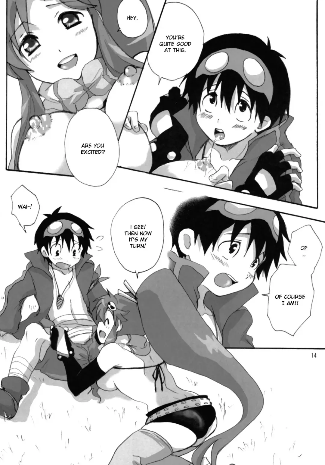 [Soguni Mana] Yokoshimo na Kimochi | Yoko and Simon's feelings Fhentai - Page 13