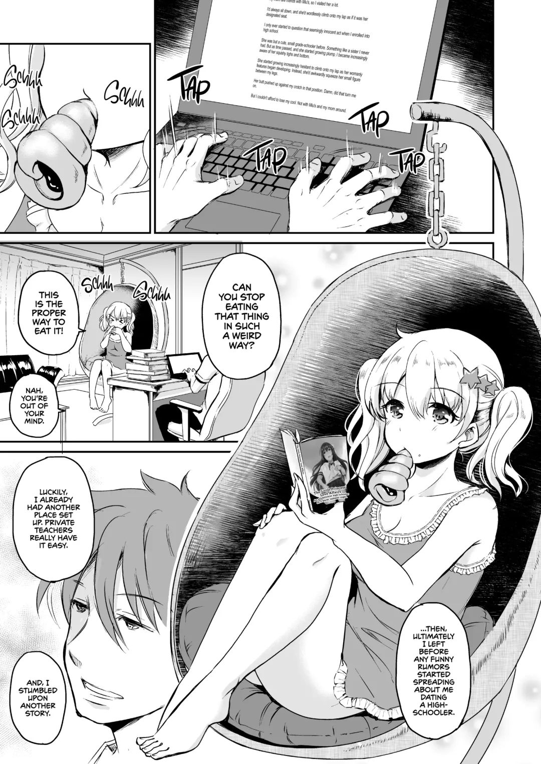 [Himeno Komomo] Choushi ni Notta JK ga Shinseki no Oji-san ni... | Clout Chasing (decensored) Fhentai - Page 4