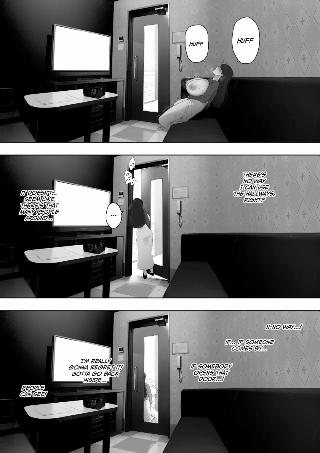 [Nt Robo] Aisai, Doui no Ue, Netorare Roshutsu | Cucked With My Consent: My Exhibitionist Wife Fhentai - Page 7