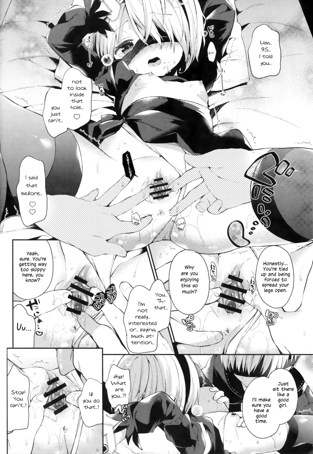 [Yuizaki Kazuya] YoRHa 2B-gata Shoushizai Kitai no Toriatsukaidoki ni Okeru Chuui Jikou Tsuutasu Fhentai - Page 7