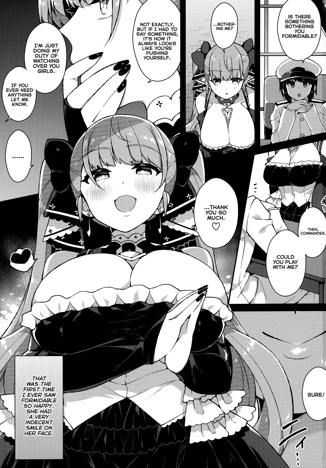 [Arato Asato] Formidable wa Shikikan de Asobitai - Formidable wants to play a commander Fhentai - Page 2