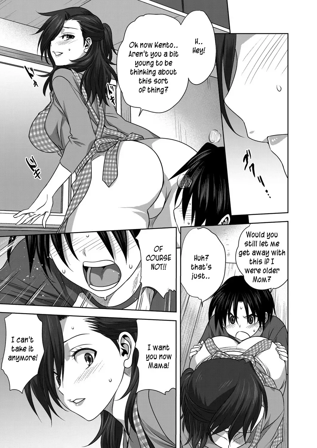 [Mitarashi Kousei] Nichiyoubi no Hiji | Sunday's Secret Fhentai - Page 13
