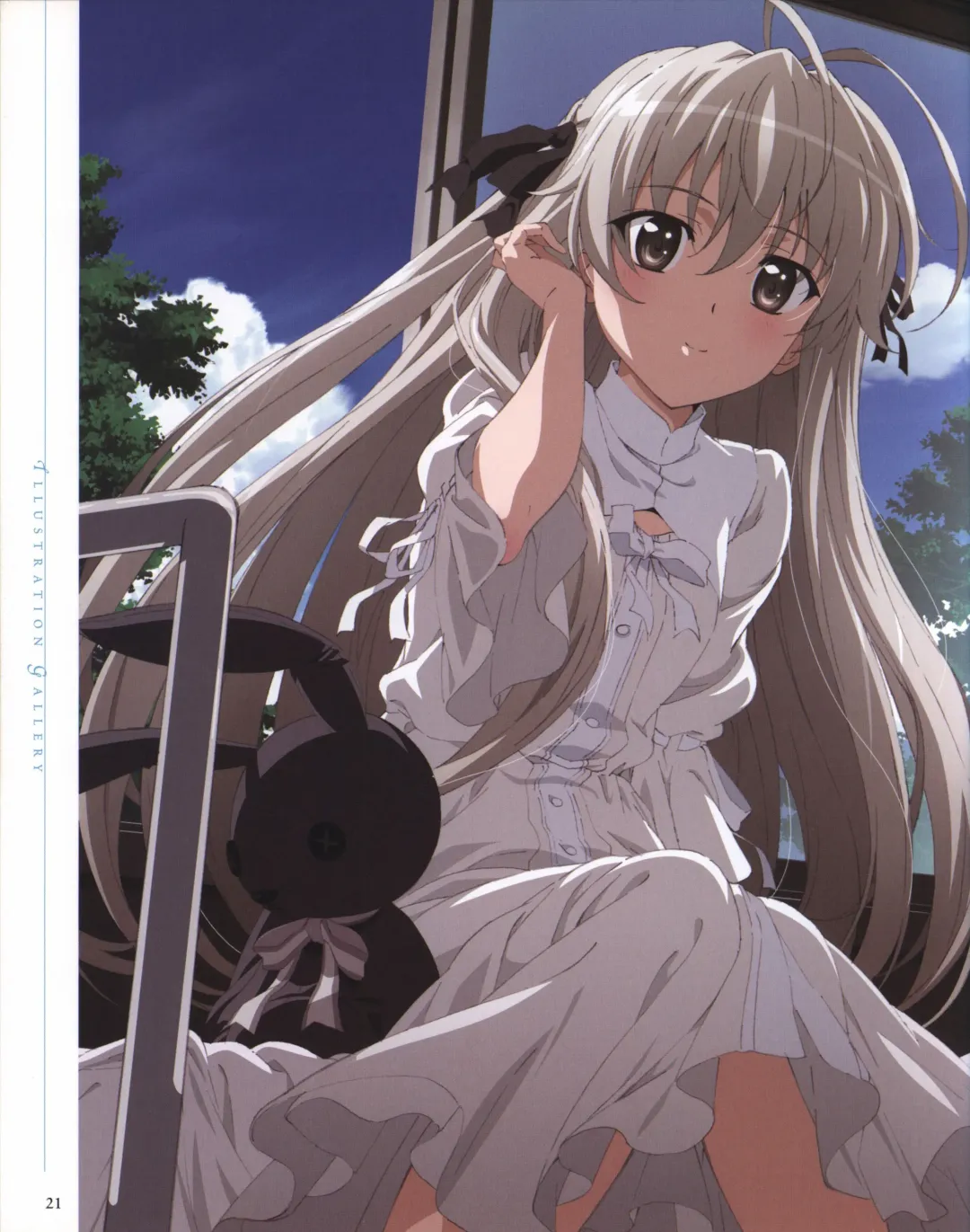 Yosuga no Sora OFFICIAL CHARACTER BOOK Fhentai - Page 21