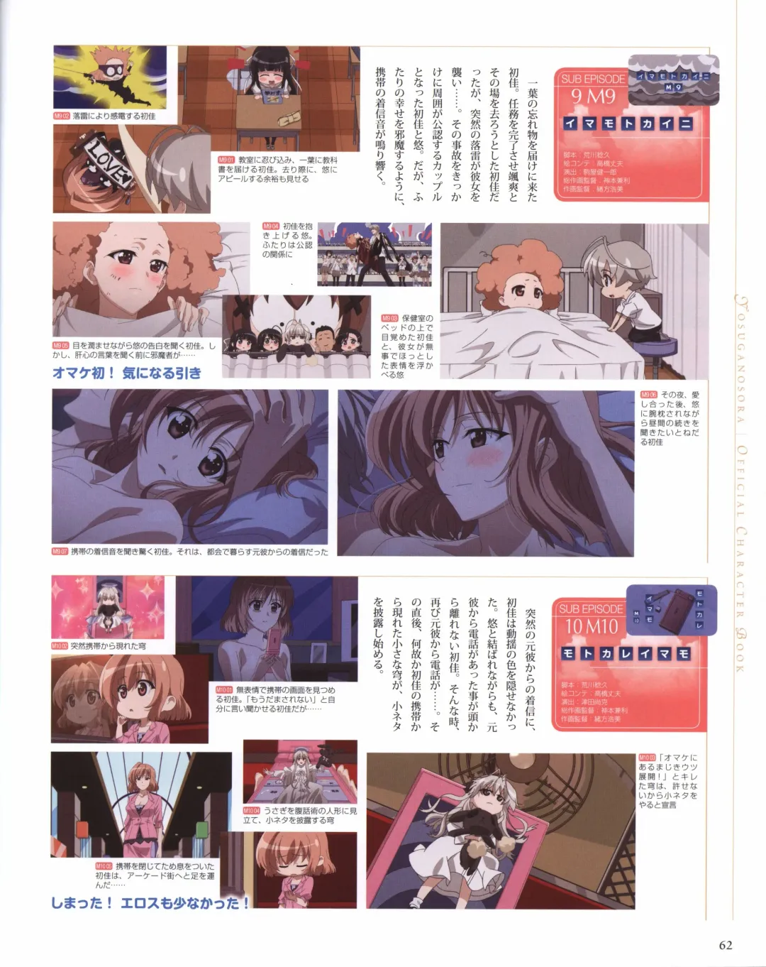 Yosuga no Sora OFFICIAL CHARACTER BOOK Fhentai - Page 62