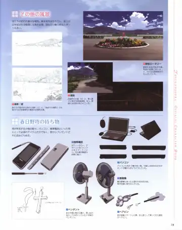 Yosuga no Sora OFFICIAL CHARACTER BOOK Fhentai - Page 78