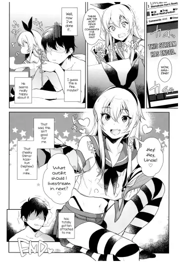 [Inari] Haishin! Shimakaze-kun no Heya Soushuuhen Fhentai - Page 27