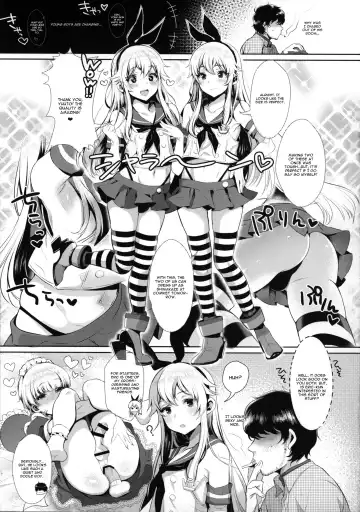 [Inari] Haishin! Shimakaze-kun no Heya Soushuuhen Fhentai - Page 34