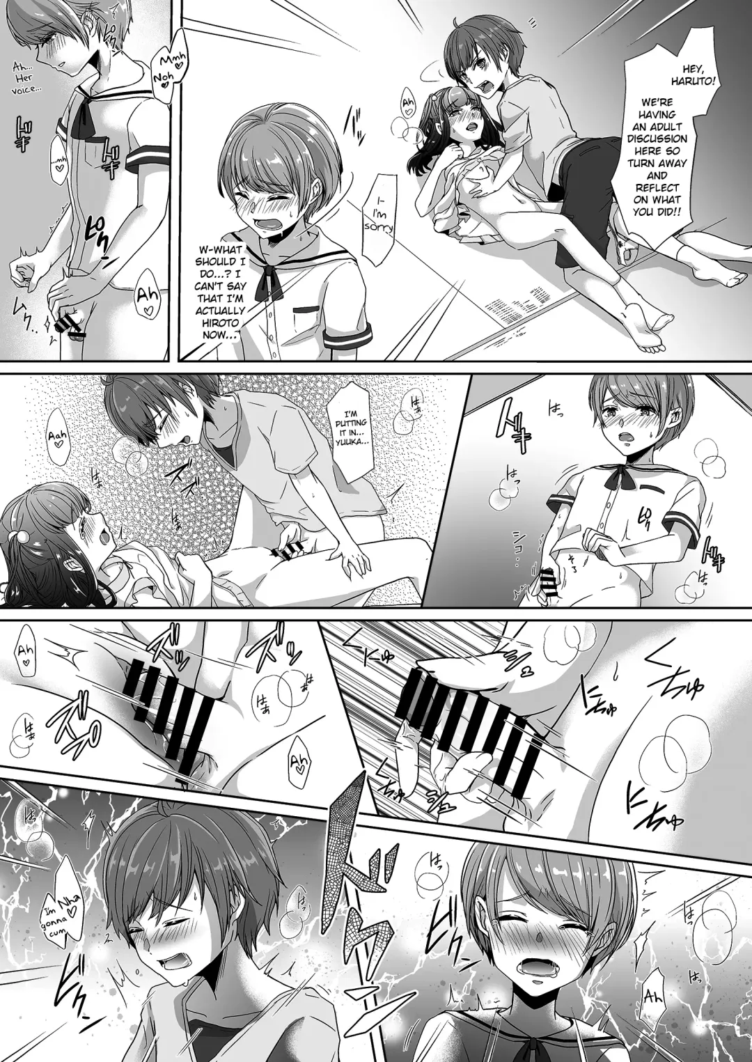 [Kuzumochi] Otouto ni Naburareta Natsuyasumi | The Summer Break I Got Teased by My Little Brother Fhentai - Page 12