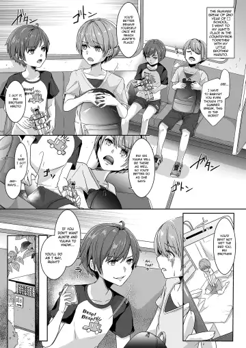 [Kuzumochi] Otouto ni Naburareta Natsuyasumi | The Summer Break I Got Teased by My Little Brother Fhentai - Page 2
