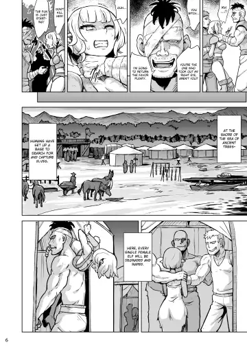 [Yuugiri] Inyoku ni Kuruishi Elf-tachi no Uta | The Song of the Lust-Crazed Elves Fhentai - Page 7