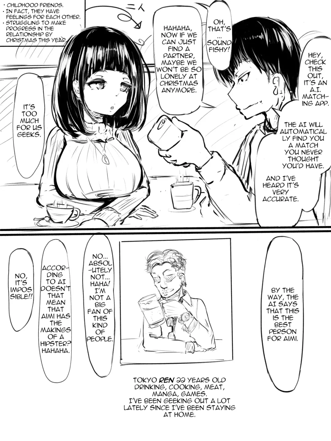 [Washuu] AI Matching App Fhentai - Page 1
