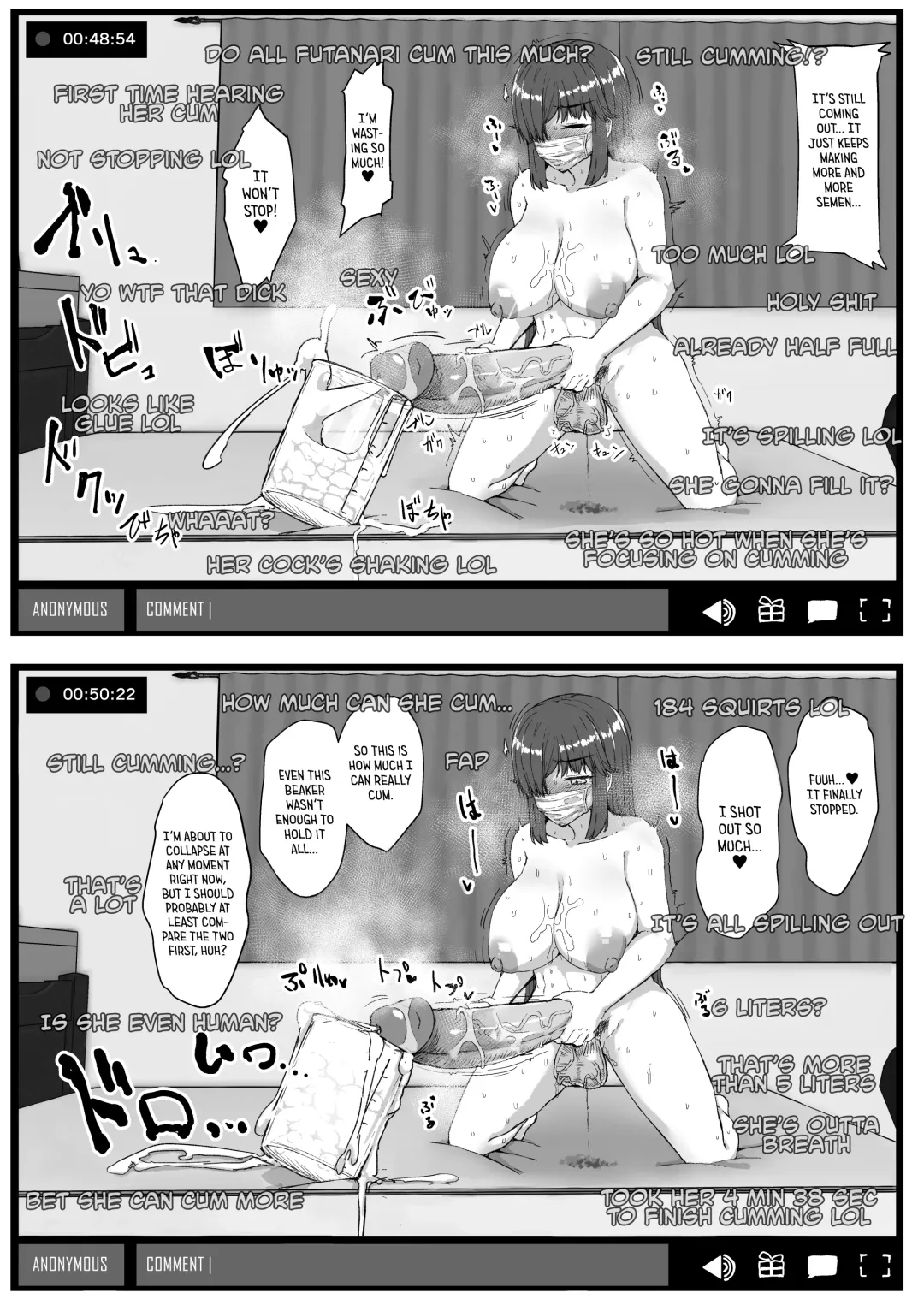 [Eigetu] Futa Musume ni Itazura Shicha Ikemasen -Onanie Haishin Hen- + Futa Musume ni Itazura Shicha Ikemasen Settei, Rakugaki Bon (decensored) Fhentai - Page 21