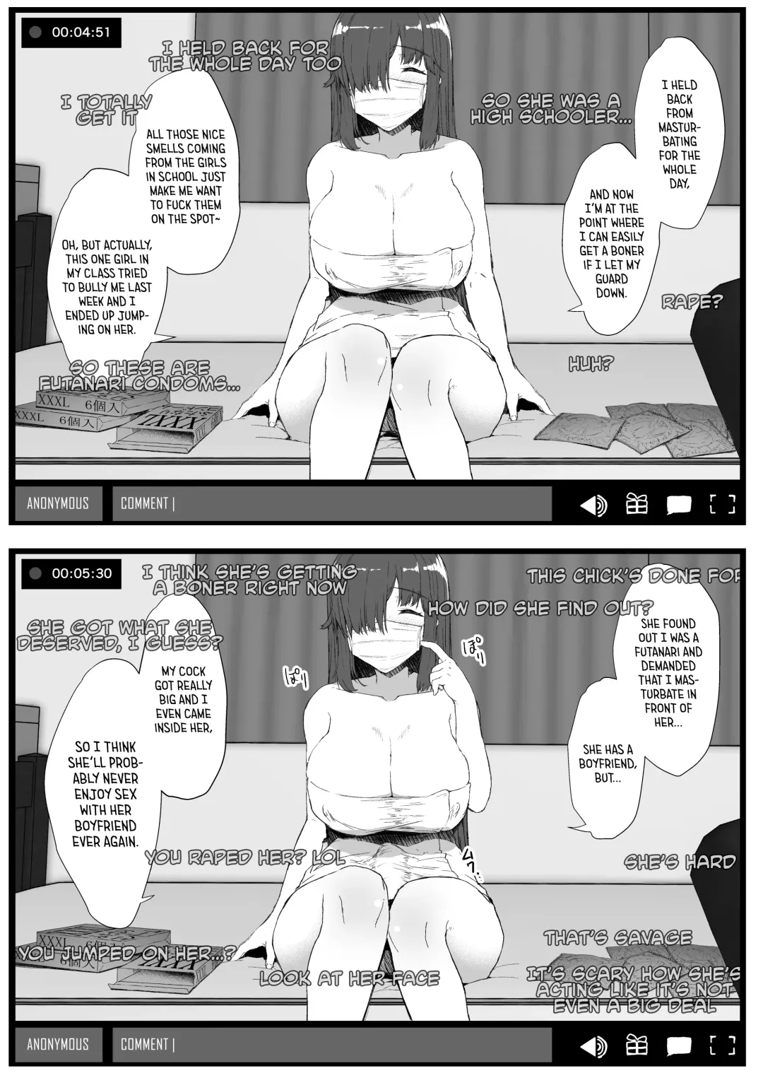 [Eigetu] Futa Musume ni Itazura Shicha Ikemasen -Onanie Haishin Hen- + Futa Musume ni Itazura Shicha Ikemasen Settei, Rakugaki Bon (decensored) Fhentai - Page 4