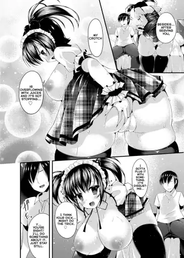 [Kotoba Ai] Maid Sugata no Bakunyuu Imouto ni Nazo no Drink de Kyousei Hatsujou Saserareru Boku Fhentai - Page 12