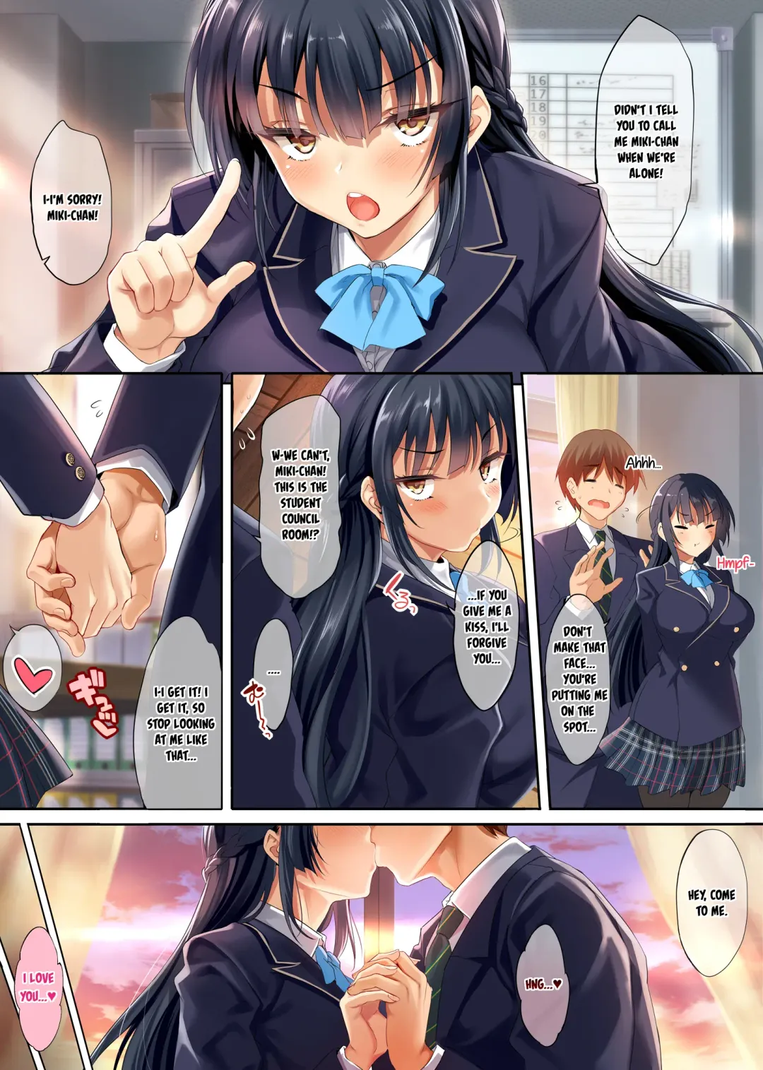 [Cle Masahiro] Takabisha na Seitokaichou o Appli de Juujun Choukyou | Teaching Obedience to the High and Mighty Student Council President with an App Fhentai - Page 5