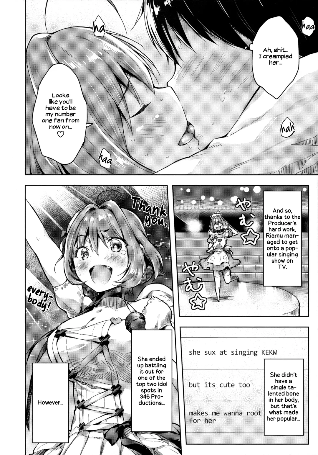 [Sukoyaka Gyuunyuu] Riamu-chan Onedari Sex | Riamu-chan Is Begging For Sex Fhentai - Page 19