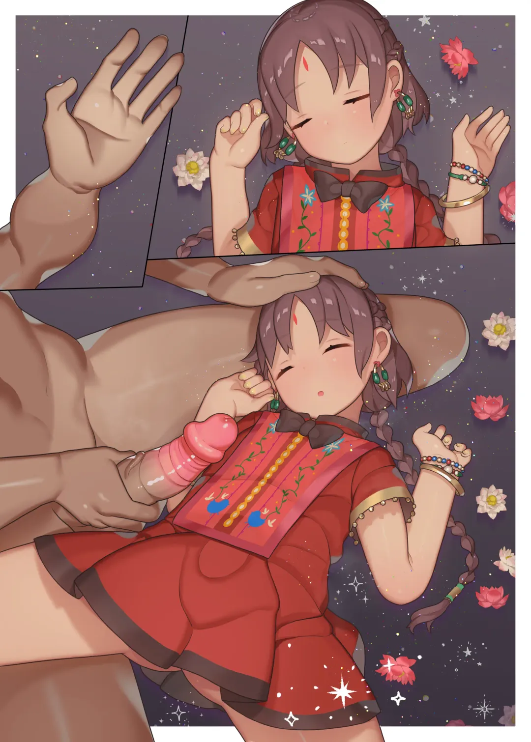 [Nekotewi] Oyasumi, Asha-chan Fhentai - Page 22