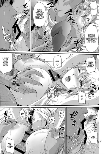 [Forester] Hitozuma Seijo Kousoku Kyonyuu Shimai Choukyou Fhentai - Page 11