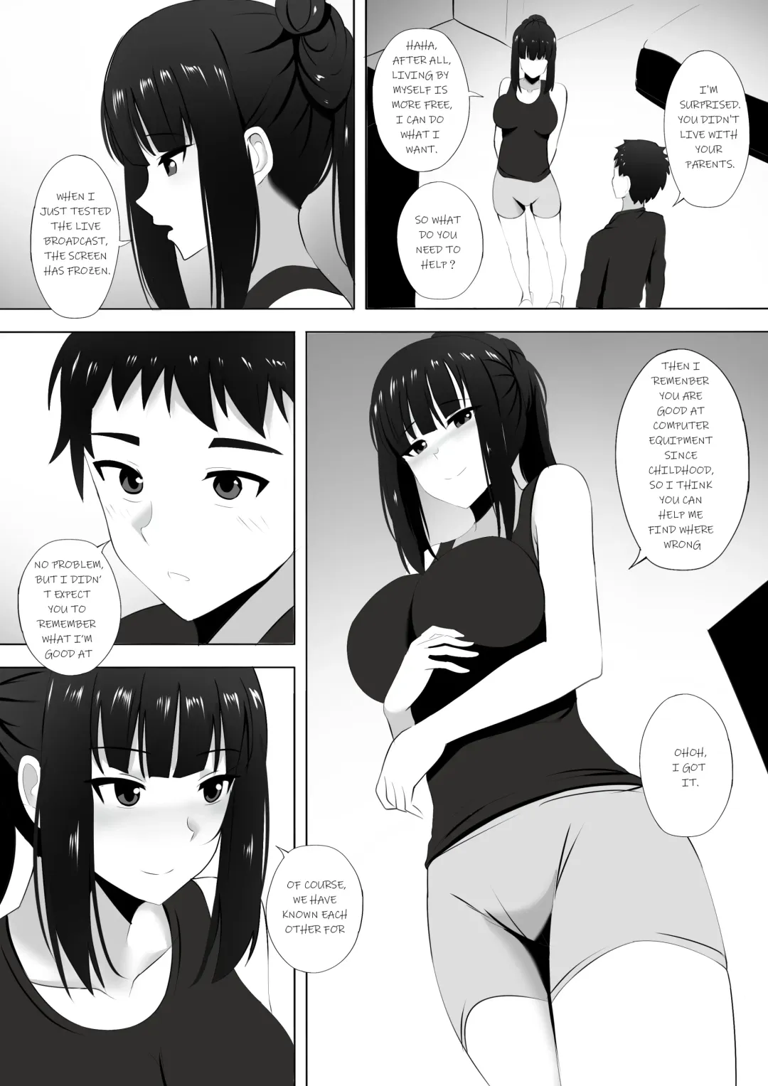 [Ginhaha] Menesu de Osananajimi to Masaka no Saikai de Daibakusha 4 Fhentai - Page 3