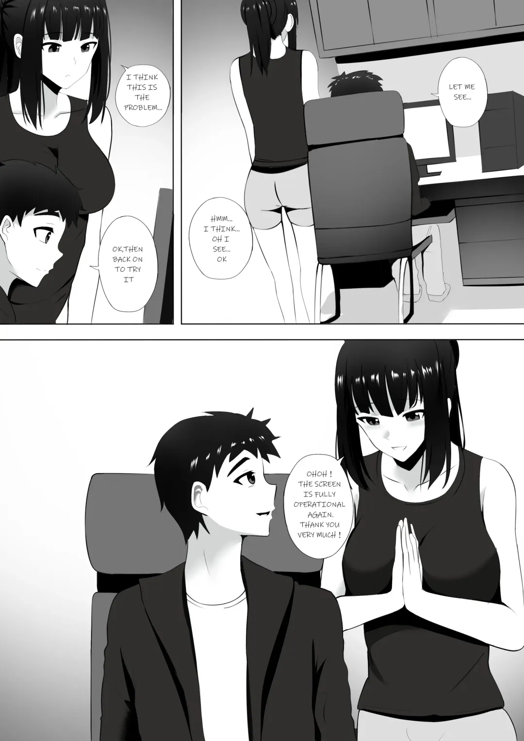 [Ginhaha] Menesu de Osananajimi to Masaka no Saikai de Daibakusha 4 Fhentai - Page 4