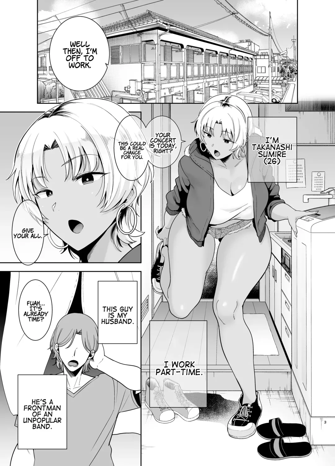 [Kurosu Gatari] Wild-shiki Nihonjin Tsuma no Netorikata Sono Ni Wild Method - How to Steal a Japanese Housewife - Part Two Fhentai - Page 2
