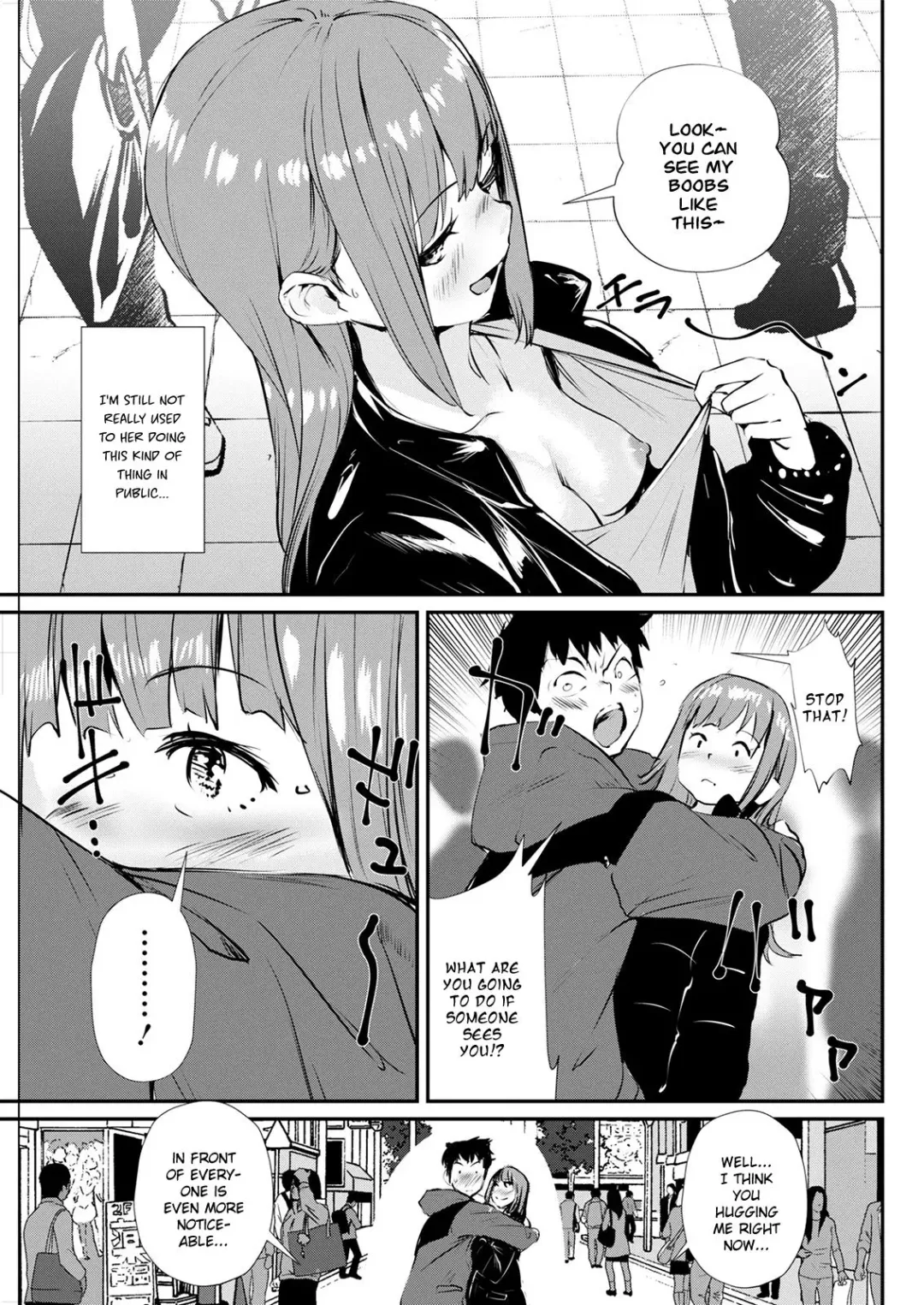 [Shiomaneki] No Bra Kanojo Fhentai - Page 3