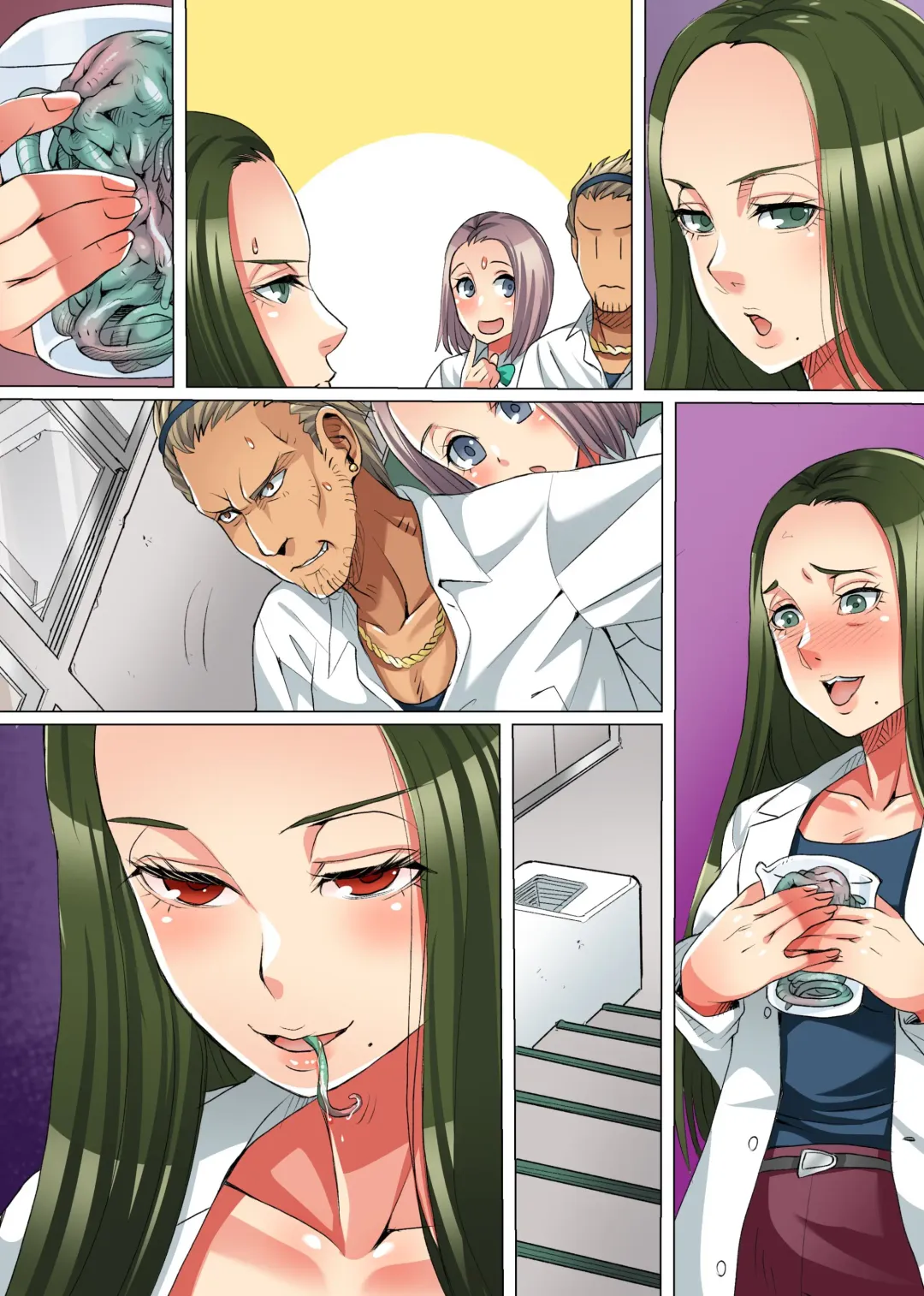 [Yamai Sakatarou] Zetsubou no Kyoushitsu ~Shokushu ni Kiseisare Sennou Sarete Kyouki e to Ochiteyuku Manabiya~ Fhentai - Page 44