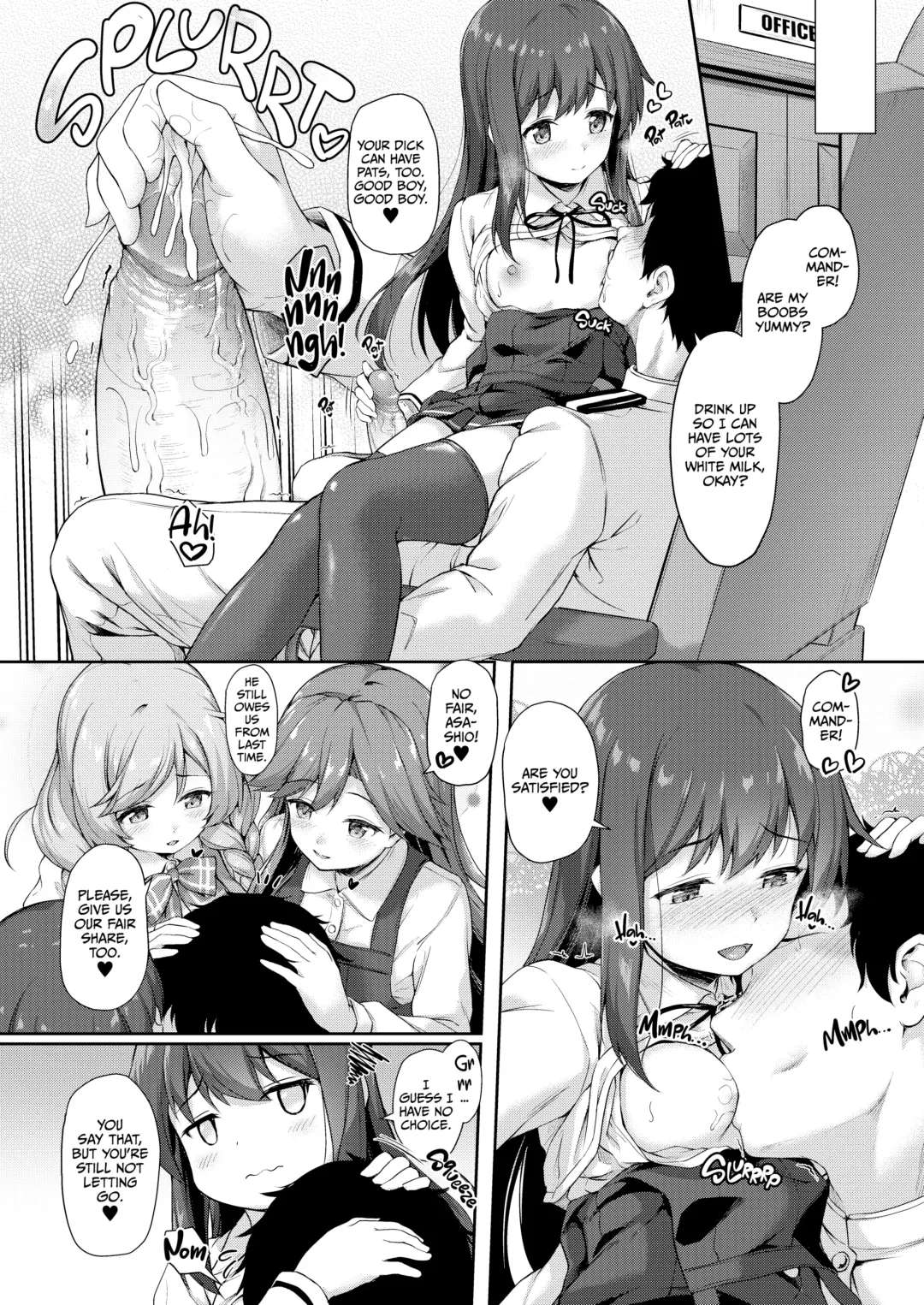 [Awayume] Asashio-chan Yoru no Sakusen Kaigi!! | Asashio's Night Strategy Meeting (decensored) Fhentai - Page 23