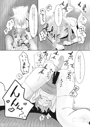 [Stealthwriter] Hatsujou shita Kemomimi Musume ni Oshioki suru Hon Fhentai - Page 15