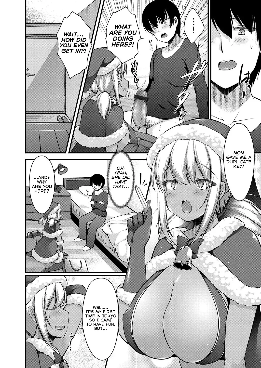 [Kotoba Ai] Inaka kara Oshikakete Kita Santa Cos Shita Kuro Gal JK na Imouto to Papakatsu Shite Shimatta Hanashi Fhentai - Page 2