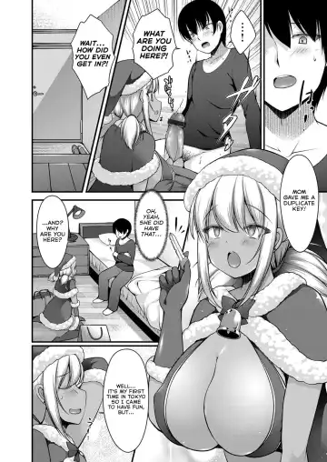 [Kotoba Ai] Inaka kara Oshikakete Kita Santa Cos Shita Kuro Gal JK na Imouto to Papakatsu Shite Shimatta Hanashi Fhentai - Page 2