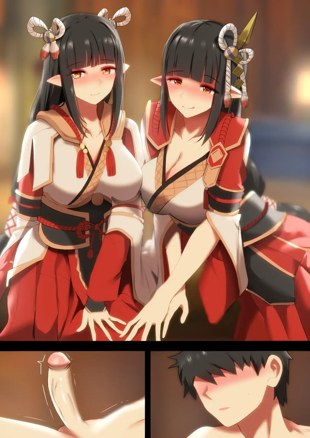 [Ginhaha] Futago Hunter - Twin Hunter | Охотник на близняшек Fhentai - Page 18