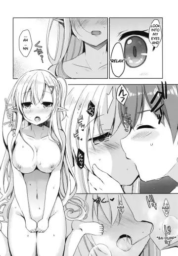 [Mori Airi] Akogare no Elf Senpai ni, Ecchi na Saiminjutsu Kakete Mita. | I tried to erotically hypnotize Elf Senpai who i admire (decensored) Fhentai - Page 10