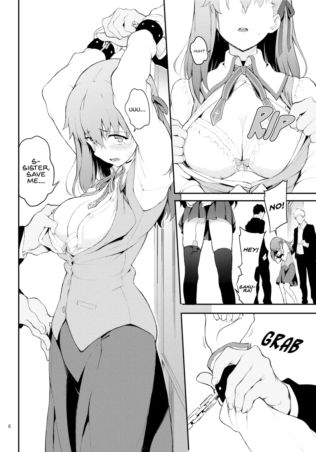 [Kyockcho] Tohsaka Shimai Ryoujoku | The Breaking of the Tohsaka Sisters (decensored) Fhentai - Page 5