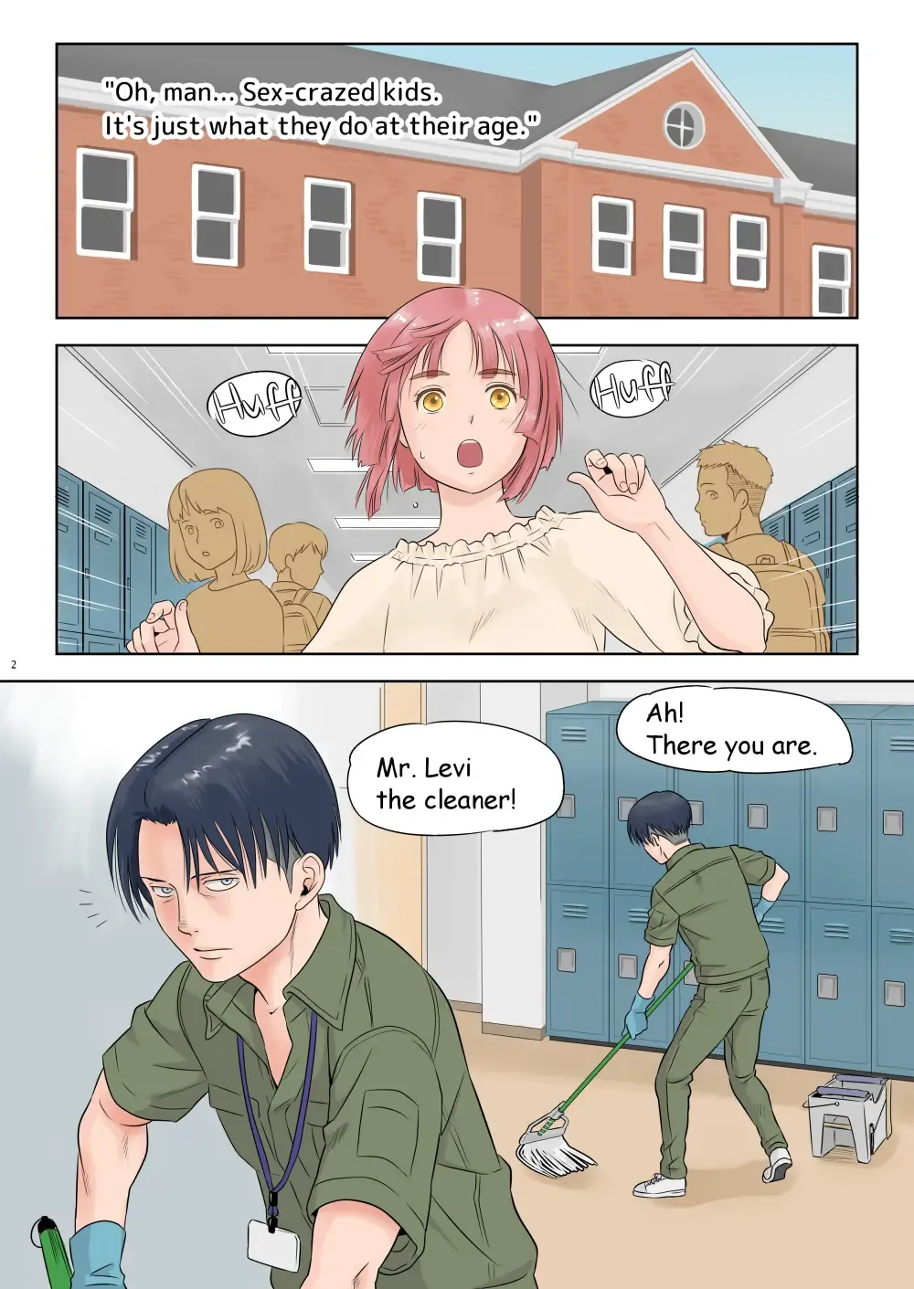 [Yamakuwa Amago] Souji o Shiteitara JK ni Benjo ni Tsurekomareta. Fhentai - Page 3