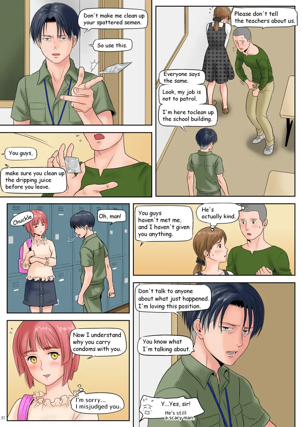 [Yamakuwa Amago] Souji o Shiteitara JK ni Benjo ni Tsurekomareta. Fhentai - Page 32