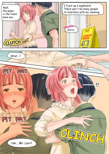 [Yamakuwa Amago] Souji o Shiteitara JK ni Benjo ni Tsurekomareta. Fhentai - Page 9