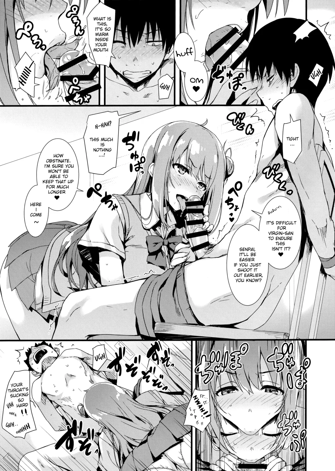 [Tomose Shunsaku] Echi Echi Kouhai-chan! Fhentai - Page 10