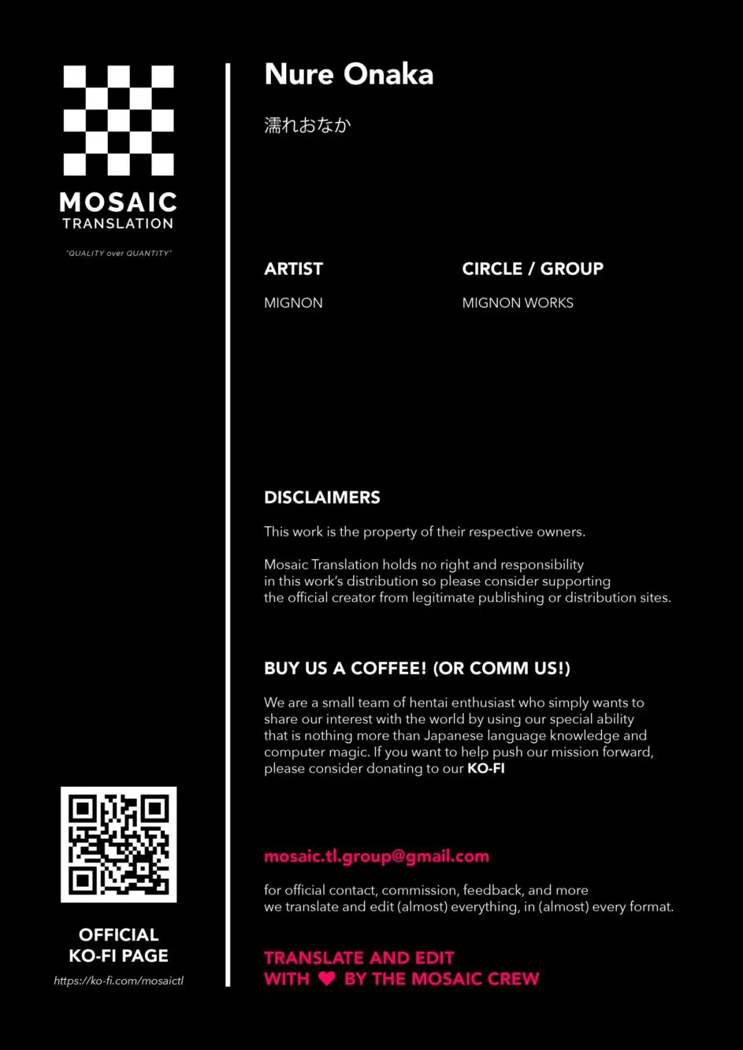 [Mignon] Nure Onaka | Wet Tummies Fhentai - Page 19