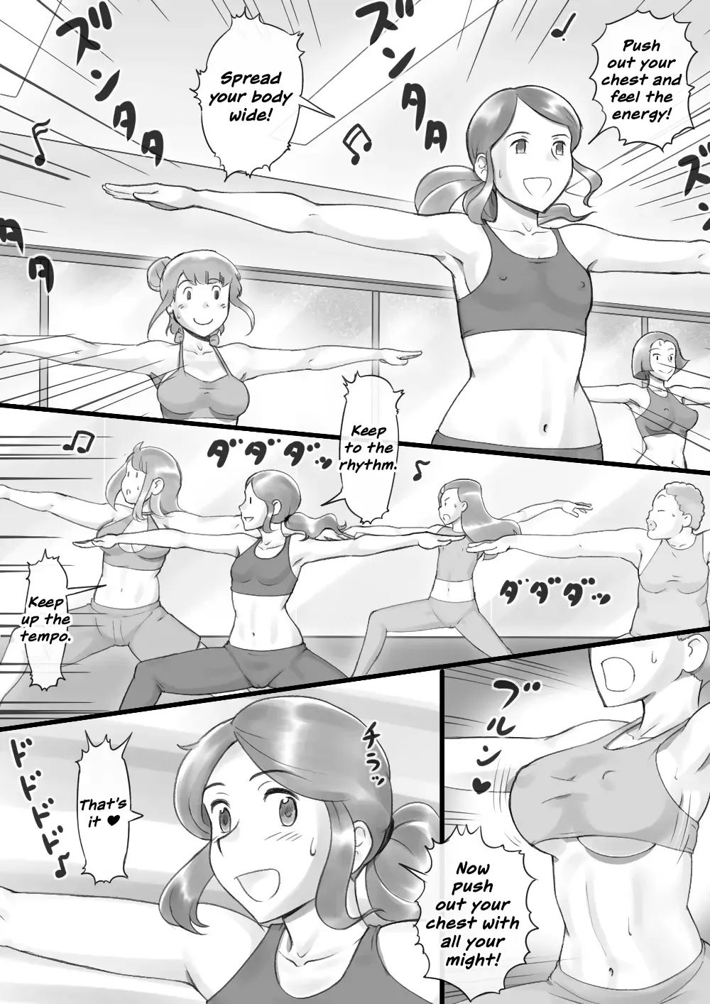 [Mizuiro Megane] Girl on Mom: Himitsu no Bust Lesson | Girl on Mom: Secret Bust Lesson Fhentai - Page 3