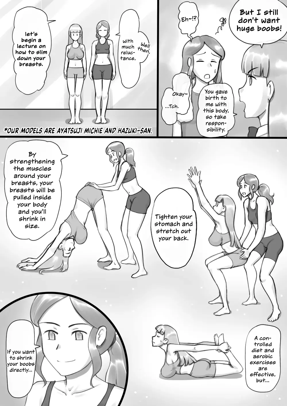 [Mizuiro Megane] Girl on Mom: Himitsu no Bust Lesson | Girl on Mom: Secret Bust Lesson Fhentai - Page 8