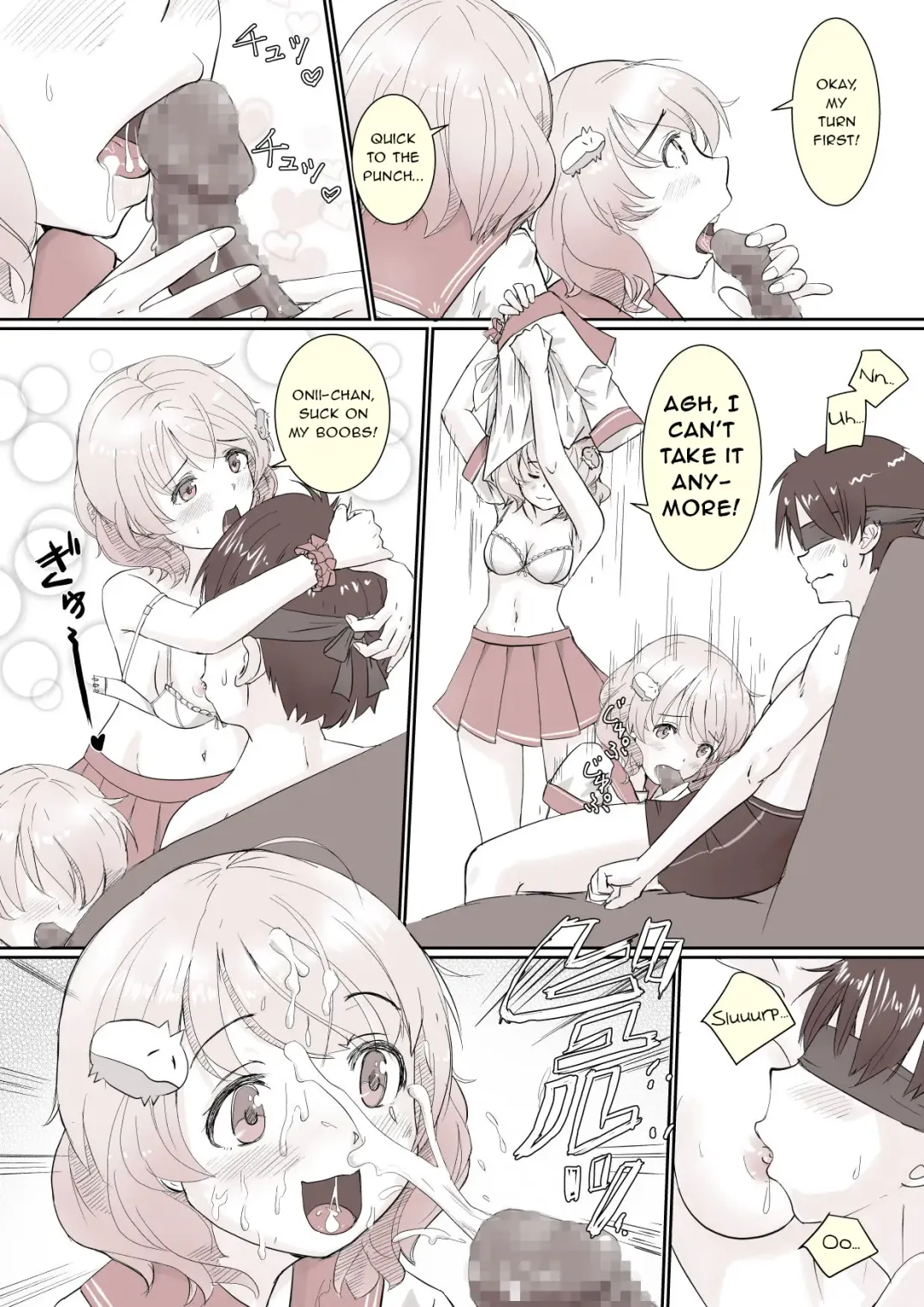 [Ohshima Hato] Yarisugi Twins! | Sex-crazy Twins! Fhentai - Page 6