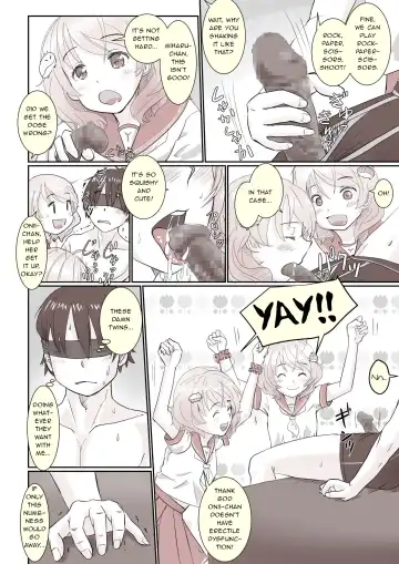 [Ohshima Hato] Yarisugi Twins! | Sex-crazy Twins! Fhentai - Page 5