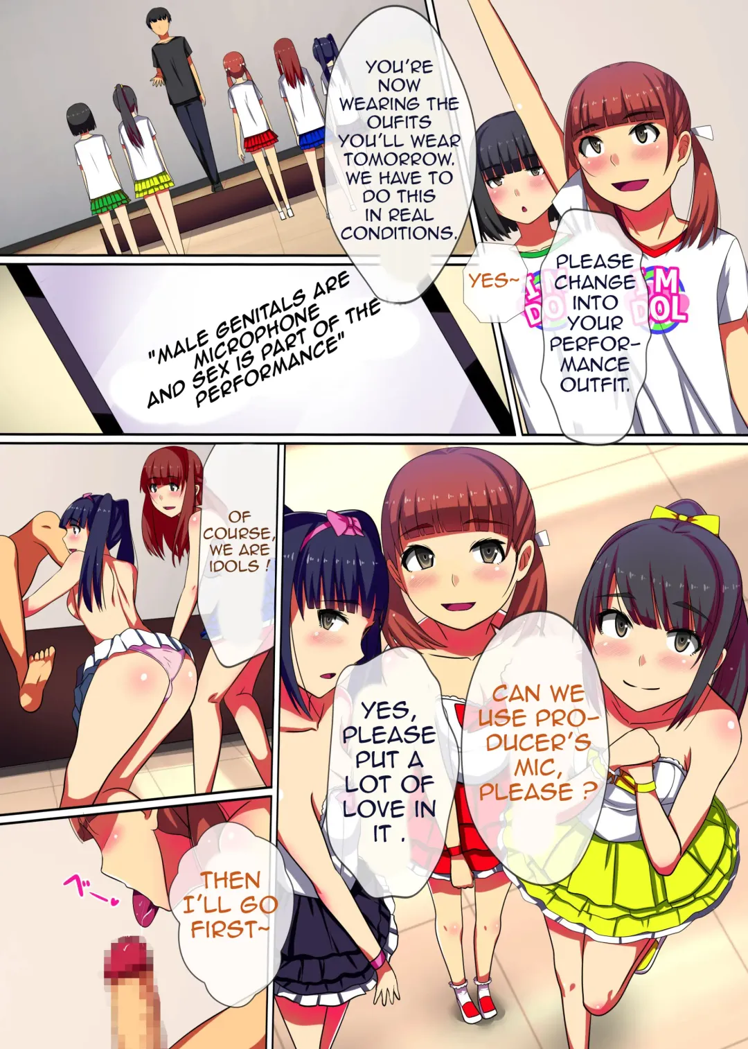 [Kawano Masatoshi] Producer no Meirei wa Zettai! Idol Otaku no Ore ga Joushiki Henkan Appli de Idol Haramase Harem! | Producer's Orders are Absolute! Fhentai - Page 14